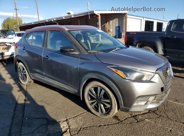 3N1CP5CU7JL546029 2018 NISSAN KICKS Gray 