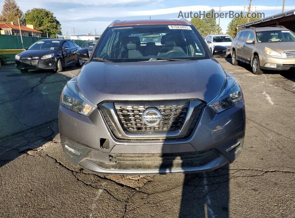 3N1CP5CU7JL546029 2018 NISSAN KICKS Gray 