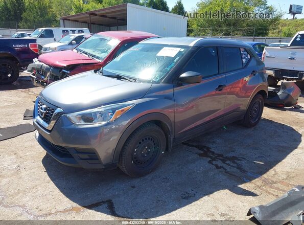 3N1CP5CU8KL511291 2019 NISSAN KICKS Gray Передня ліва чверть