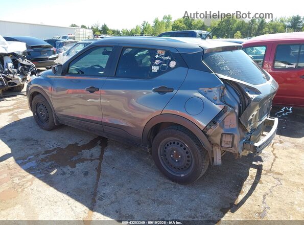 3N1CP5CU8KL511291 2019 NISSAN KICKS Gray Задня ліва чверть
