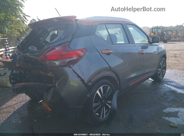 3N1CP5CU9KL540301 2019 NISSAN KICKS Серый Задняя правая четверть