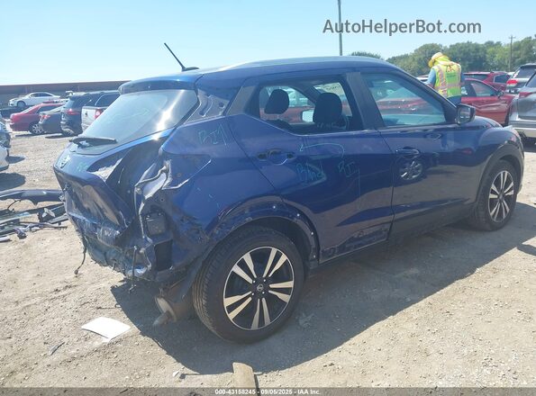 3N1CP5CV0LL516687 2020 NISSAN KICKS Blue Trasero derecho