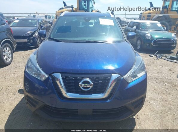 3N1CP5CV0LL516687 2020 NISSAN KICKS Blue Vista interior trasera