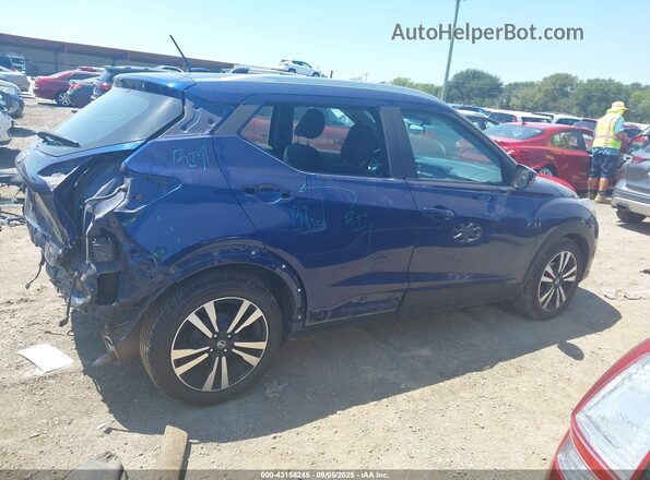 3N1CP5CV0LL516687 2020 NISSAN KICKS Blue Vista interior de 360 grados