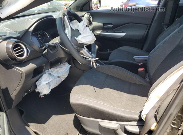 3N1CP5CV0LL520223 2020 NISSAN KICKS Black Front interior view