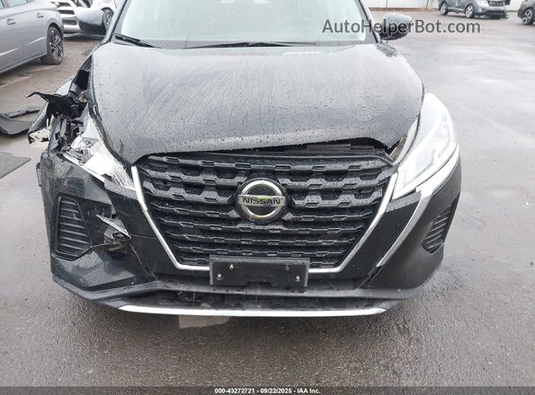 3N1CP5CV0ML533247 2021 NISSAN KICKS Black Front view
