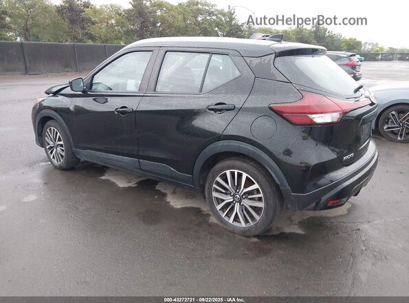 3N1CP5CV0ML533247 2021 NISSAN KICKS Black Rear left