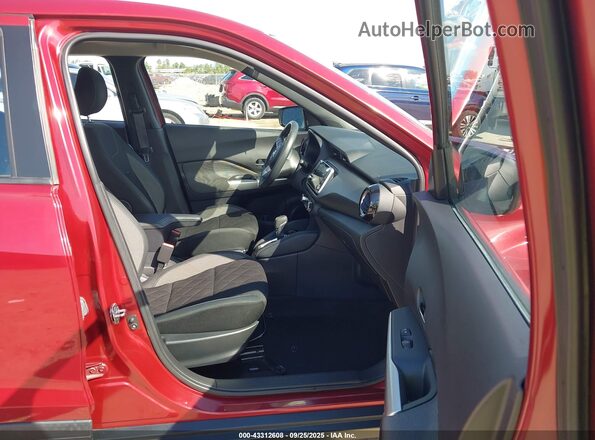 3N1CP5CV1LL555501 2020 NISSAN KICKS Red წინა სალონის ხედი