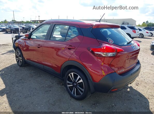3N1CP5CV1LL555501 2020 NISSAN KICKS Red უკანა მარცხენა