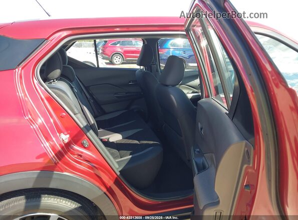 3N1CP5CV1LL555501 2020 NISSAN KICKS Red VIN კოდის სტიკერის ხედი
