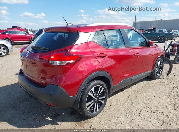 3N1CP5CV1LL555501 2020 NISSAN KICKS Red უკანა მარჯვენა