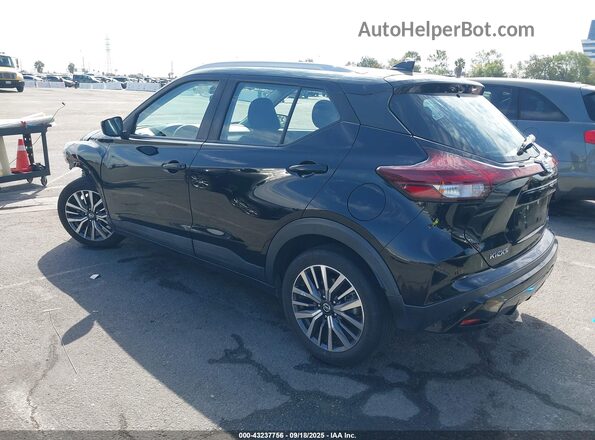 3N1CP5CV1ML506008 2021 NISSAN KICKS Black Rear left