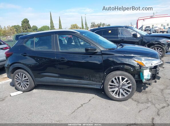 3N1CP5CV1ML506008 2021 NISSAN KICKS Black 360 interior view