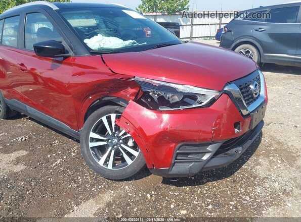3N1CP5CV2LL535077 2020 NISSAN KICKS Red წინა ხედი
