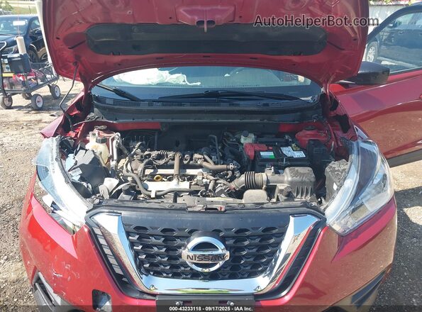 3N1CP5CV2LL535077 2020 NISSAN KICKS Red უკანა ხედი