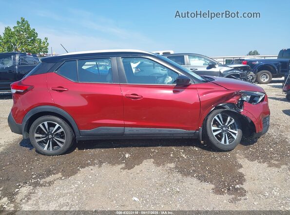 3N1CP5CV2LL535077 2020 NISSAN KICKS Red უკანა სალონის ხედი