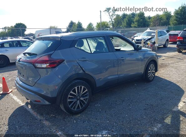 3N1CP5CV2ML492944 2021 NISSAN KICKS Silver Rear right
