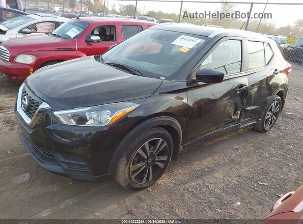 3N1CP5CV3LL578617 2020 NISSAN KICKS Черный Передняя левая четверть