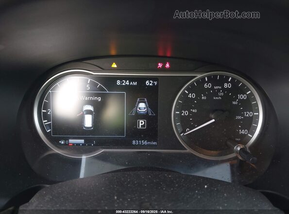 3N1CP5CV3LL578617 2020 NISSAN KICKS Черный Вид задних сидений