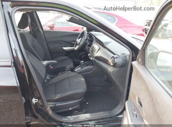 3N1CP5CV3LL578617 2020 NISSAN KICKS Черный Вид салона спереди