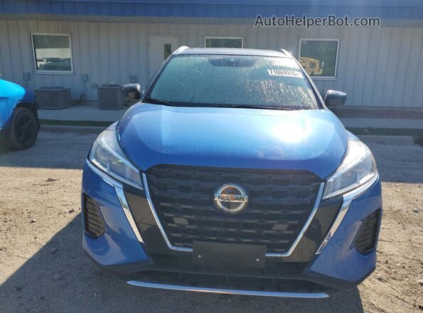 3N1CP5CV3ML471035 2021 NISSAN KICKS Синий 