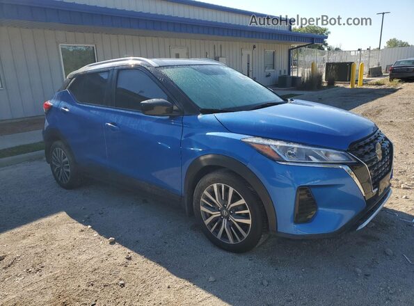 3N1CP5CV3ML471035 2021 NISSAN KICKS Синий 