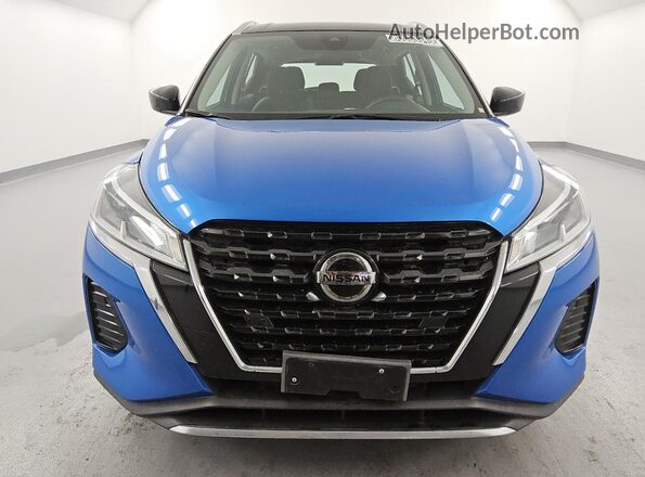 3N1CP5CV3ML518564 2021 NISSAN KICKS Синий 
