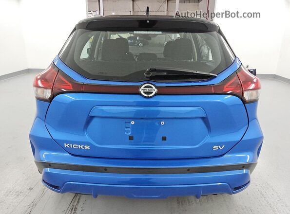 3N1CP5CV3ML518564 2021 NISSAN KICKS Синий 