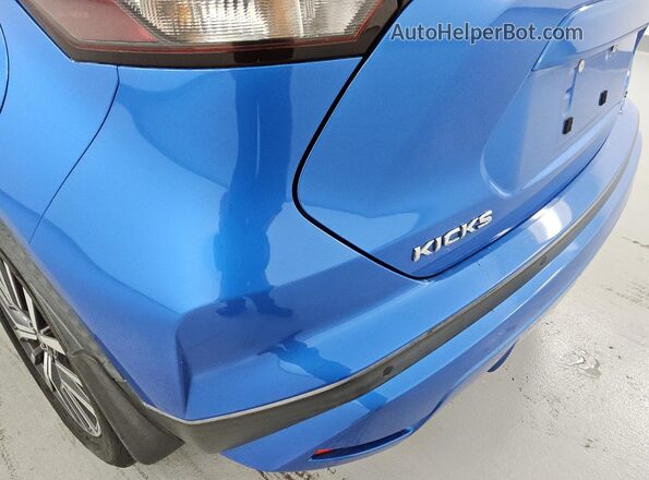 3N1CP5CV3ML518564 2021 NISSAN KICKS Синий 
