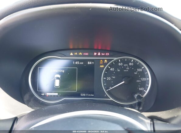 3N1CP5CV5LL572706 2020 NISSAN KICKS Orange Rear seats view