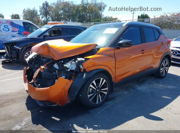 3N1CP5CV5LL572706 2020 NISSAN KICKS Orange Front left