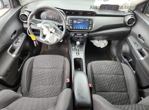 3N1CP5CV5ML489391 2021 NISSAN KICKS Синий Вид панели приборов