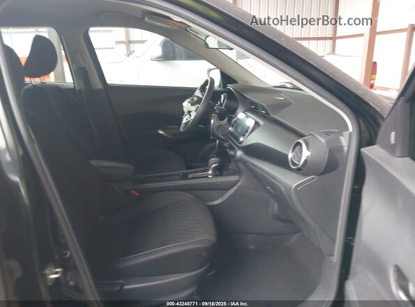 3N1CP5CV5ML518968 2021 NISSAN KICKS Black წინა სალონის ხედი