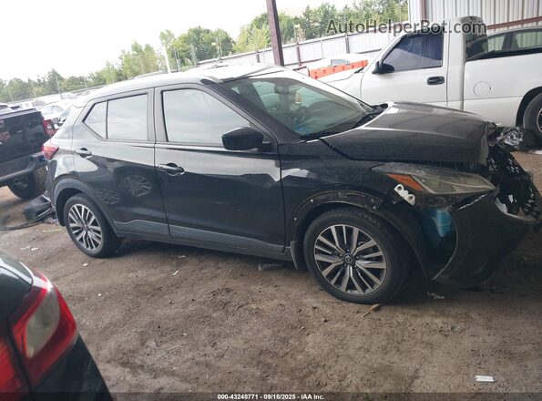 3N1CP5CV5ML518968 2021 NISSAN KICKS Black უკანა სალონის ხედი