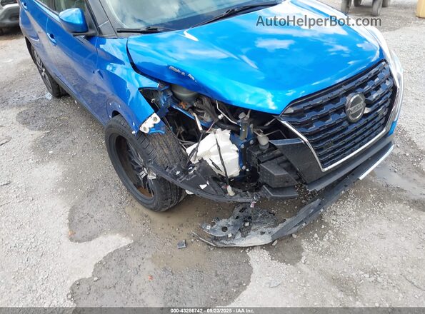 3N1CP5CV6ML514069 2021 NISSAN KICKS Blue Vista frontal