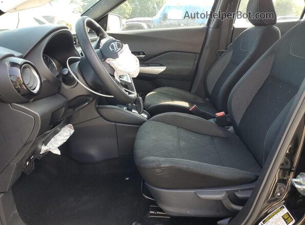3N1CP5CV8LL505307 2020 NISSAN KICKS Black Սալոնի դիմացի տեսք