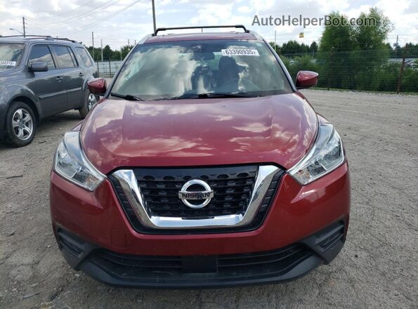 3N1CP5CV9LL539515 2020 NISSAN KICKS Red Դիմացի տեսք