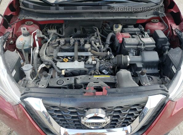 3N1CP5CV9LL539515 2020 NISSAN KICKS Red Շարժիչի բաժամունքի տեսք