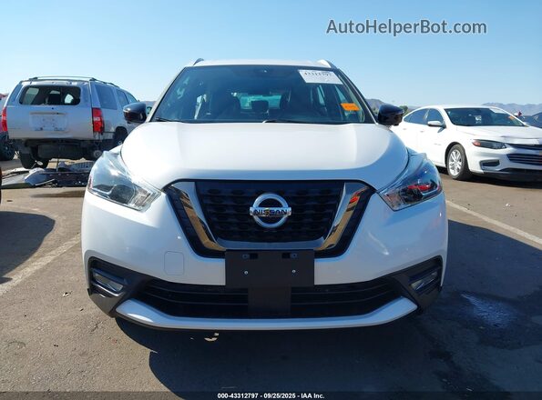 3N1CP5DV0LL511164 2020 NISSAN KICKS White Instrument cluster view