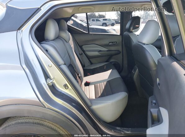 3N1CP5DV0ML511392 2021 NISSAN KICKS Gray VIN sticker view