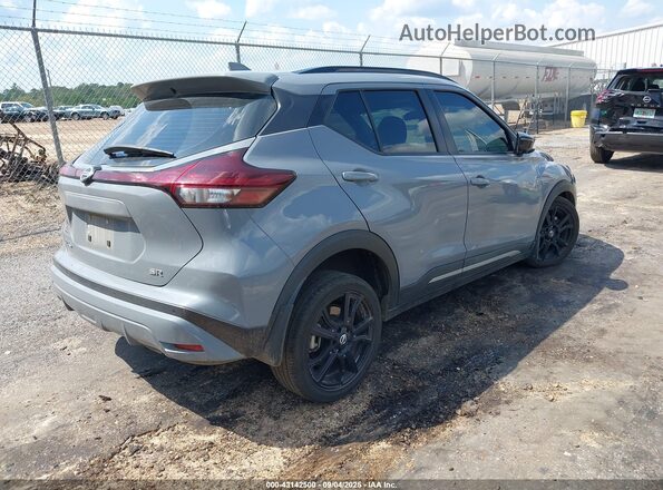 3N1CP5DV0ML563850 2021 NISSAN KICKS Gray Tył prawy