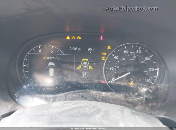 3N1CP5DV0ML563850 2021 NISSAN KICKS Gray Widok tylnych siedzeń