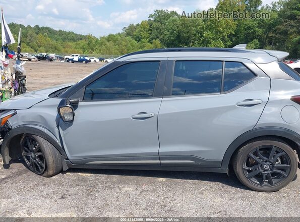 3N1CP5DV0ML563850 2021 NISSAN KICKS Gray Widok wnętrza 360 stopni
