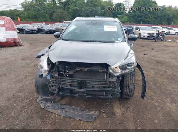 3N1CP5DV1LL528393 2020 NISSAN KICKS Gray Դիմացի տեսք
