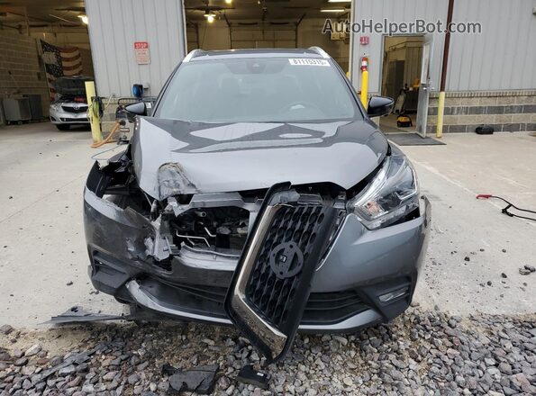 3N1CP5DV3LL531814 2020 NISSAN KICKS Gray Դիմացի տեսք
