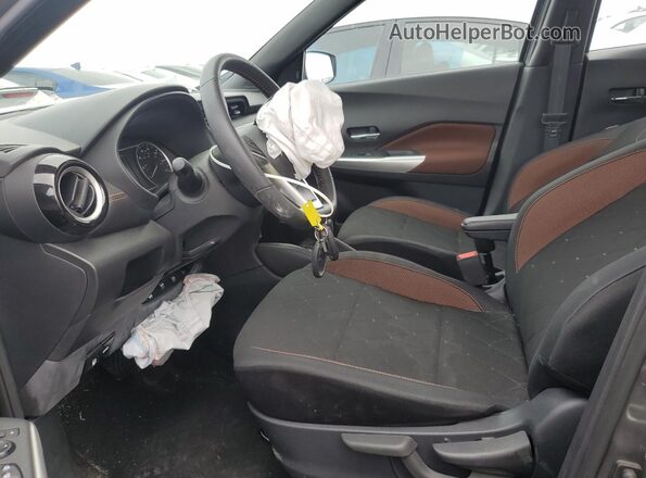 3N1CP5DV3LL531814 2020 NISSAN KICKS Gray Սալոնի դիմացի տեսք