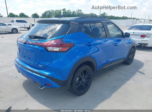 3N1CP5DV4PL542939 2023 NISSAN KICKS Blue Rear right