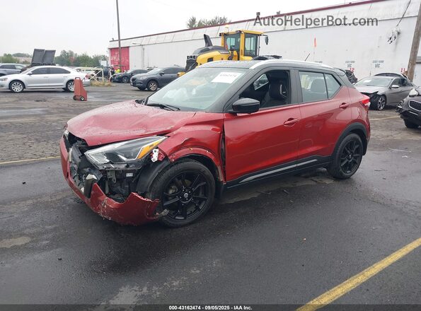3N1CP5DV5LL513573 2020 NISSAN KICKS Maroon Передня ліва чверть