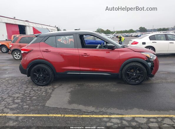 3N1CP5DV5LL513573 2020 NISSAN KICKS Maroon Вид задньої частини салону