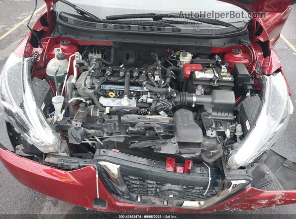 3N1CP5DV5LL513573 2020 NISSAN KICKS Maroon Вид ззаду